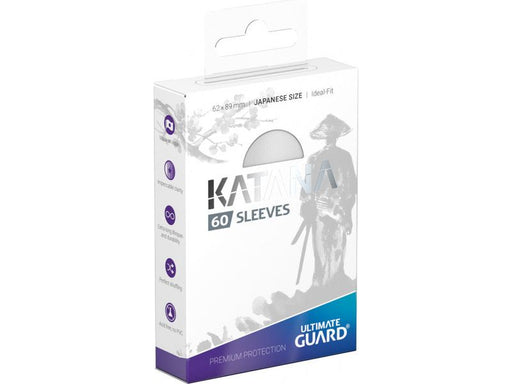 Supplies Ultimate Guard - Katana Sleeves - Japanese - White - Cardboard Memories Inc.