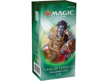 Trading Card Games Magic the Gathering - Challenger Deck 2020 - Flash of Ferocity - Cardboard Memories Inc.