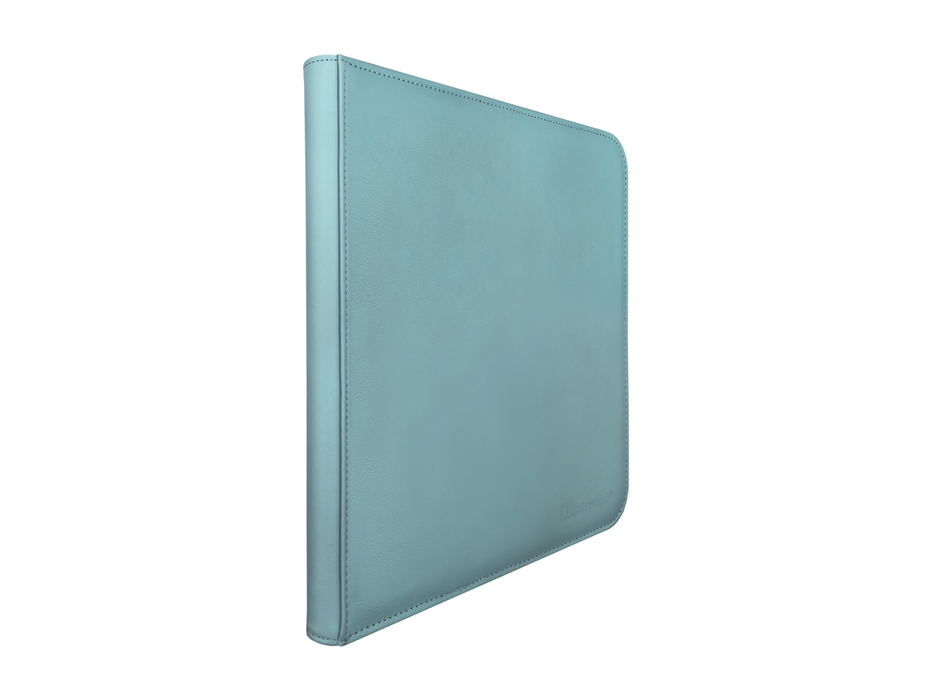 Supplies Ultra Pro - 12 Pocket Pro Zipper Binder - Light Blue - Cardboard Memories Inc.
