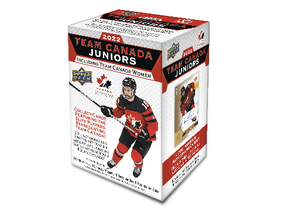 Sports Cards Upper Deck - 2022 - Hockey - Team Canada Juniors Hockey - Blaster Box - Cardboard Memories Inc.