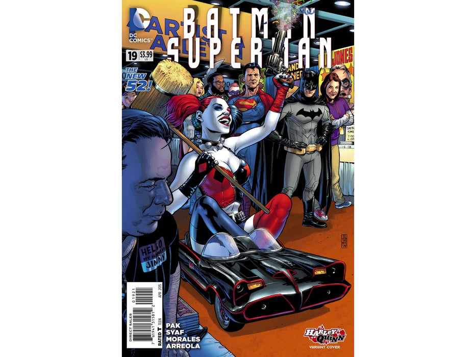 Comic Books DC Comics - Batman Superman 019 - Harley Quinn Cover (Cond. VF-) - 3997 - Cardboard Memories Inc.