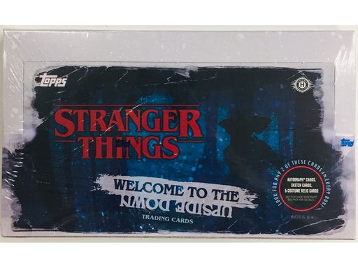 Trading Card Games Topps - 2019 - Stranger Things Welcome To The Upside Down Trading Cards - Hobby Box - Cardboard Memories Inc.