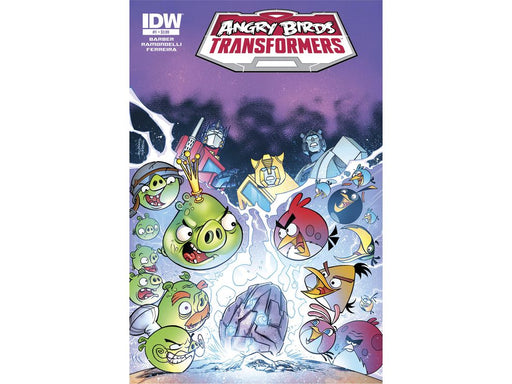 Comic Books IDW Comics - Angry Birds Transformers 001 (Cond. VF-) - 5586 - Cardboard Memories Inc.