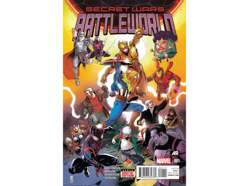 Comic Books Marvel Comics - Secret Wars Battleworld 01 - 4010 - Cardboard Memories Inc.