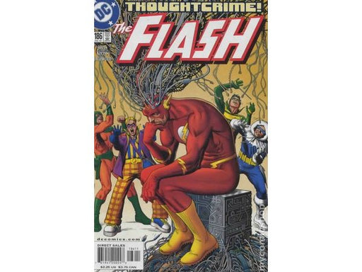 Comic Books DC Comics - The Flash (1987 2nd Series) 186 (Cond. FN/VF) - 15914 - Cardboard Memories Inc.