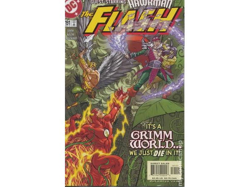 Comic Books DC Comics - The Flash (1987 2nd Series) 191 (Cond. FN/VF) - 15918 - Cardboard Memories Inc.