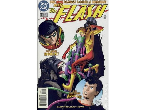 Comic Books DC Comics - Flash (1987 2nd Series) 151 (Cond. FN/VF) - 15739 - Cardboard Memories Inc.