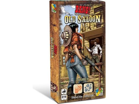 Dice Games Davinci Games - Bang! The Dice Game - Old Saloon - Cardboard Memories Inc.