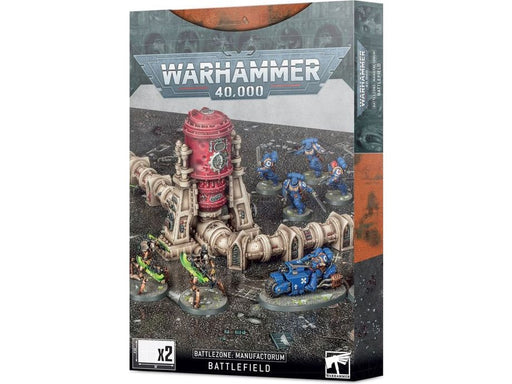 Collectible Miniature Games Games Workshop - Warhammer 40K - Battlezone Manufactorum - Battlefield - 40-48 - Cardboard Memories Inc.