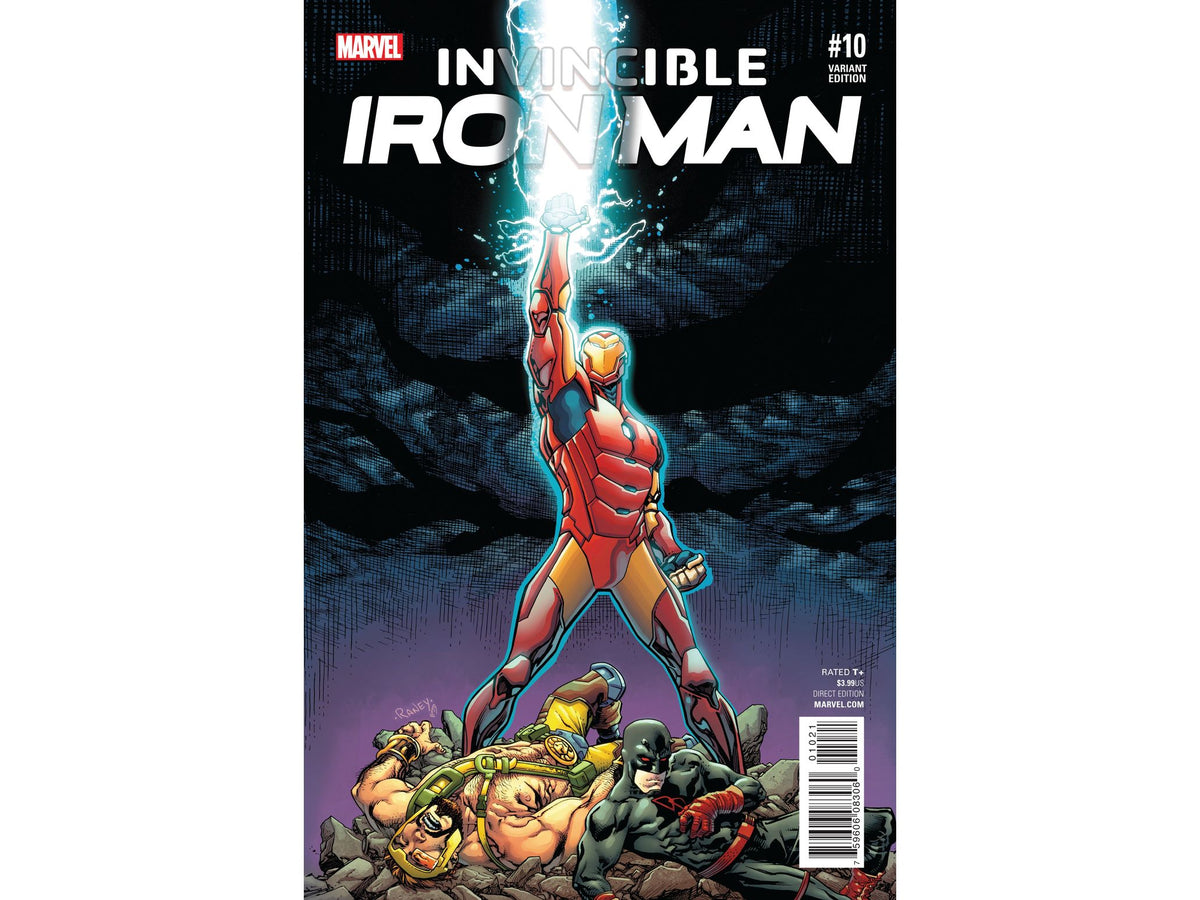 Invincible Iron Man (2015 2nd Series) 010 CW Variant (FN-) — Cardboard ...