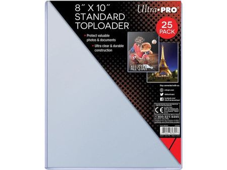 Supplies Ultra Pro - Top Loaders - 8 x 10 Fits Sleeves - Cardboard Memories Inc.