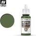 Paints and Paint Accessories Acrylicos Vallejo - Uniform Green - 70 922 - Cardboard Memories Inc.