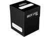 Supplies Ultimate Guard - Standard Deck Case - Black - 100 - Cardboard Memories Inc.