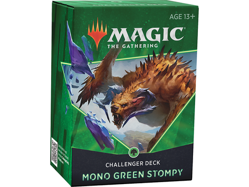 Trading Card Games Magic the Gathering - Challenger Deck 2021 - Mono Green Stompy - Cardboard Memories Inc.