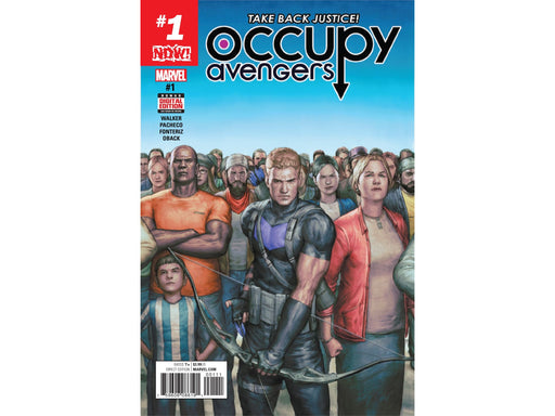 Comic Books Marvel Comics - Occupy Avengers 001 (Cond. VF-) 0185 - Cardboard Memories Inc.