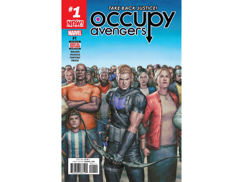 Comic Books Marvel Comics - Occupy Avengers 001 (Cond. VF-) 0185 - Cardboard Memories Inc.