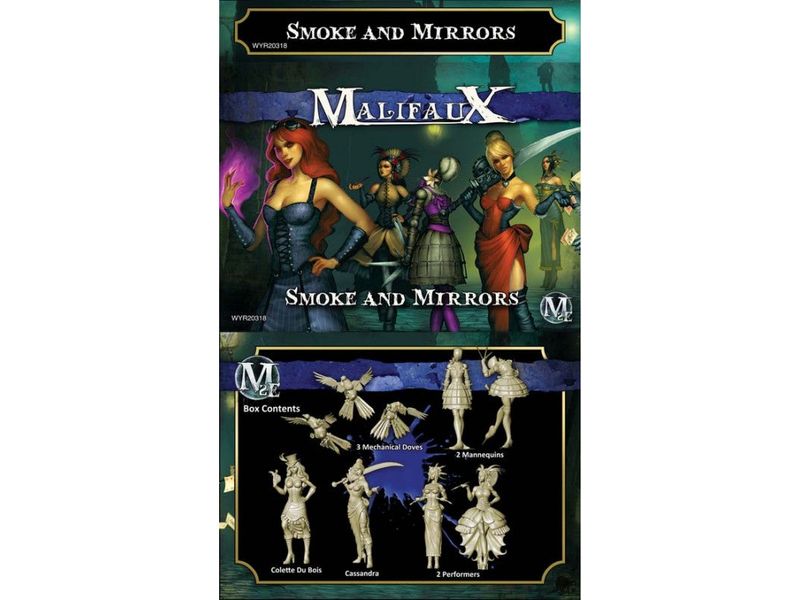 Collectible Miniature Games WYRD Miniatures - Malifaux 2E Arcanists - Smoke and Mirrors - Cardboard Memories Inc.