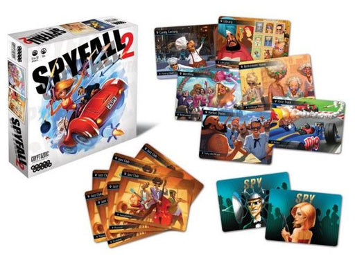 Card Games Cryptozoic - Spyfall 2 - Cardboard Memories Inc.