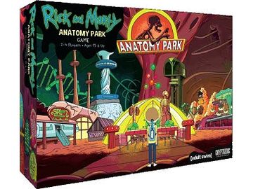 Board Games Cryptozoic - Rick and Morty - Anatomy Park The Game - Cardboard Memories Inc.