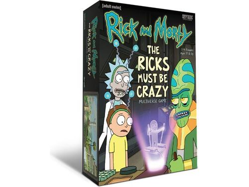 Card Games Cryptozoic - Rick and Morty - The Ricks Must Be Crazy - Multiverse Game - Cardboard Memories Inc.