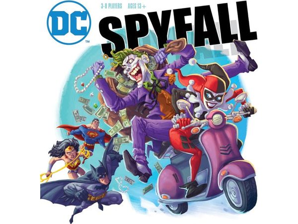 Card Games Crytozoic - DC - Spyfall - Cardboard Memories Inc.