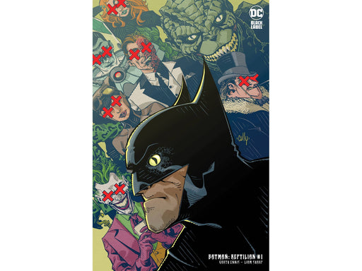 Comic Books DC Comics - Batman Reptilian 001 of 6 - Card Stock Hamner Variant Edition (Cond. VF-) - 12391 - Cardboard Memories Inc.