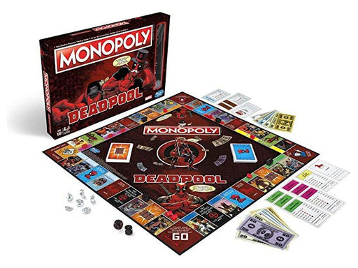 Board Games Usaopoly - Monopoly - Deadpool - Cardboard Memories Inc.
