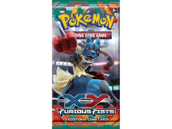 Trading Card Games Pokemon - XY - Furious Fists - Trading Card Booster Pack - Cardboard Memories Inc.