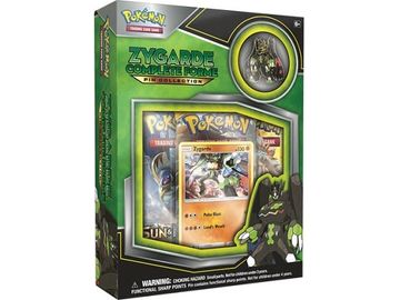 Trading Card Games Pokemon - Zygarde Complete Forme Pin - Collection Box - Cardboard Memories Inc.
