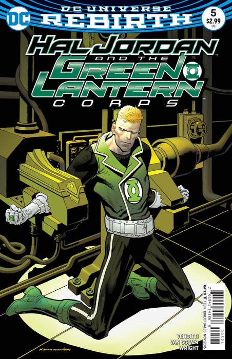 Comic Books DC Comics - Hal Jordan and the Green Lantern Corps (2016) 005 - Cover B Variant Edition (Cond. VG+) - 4209 - Cardboard Memories Inc.
