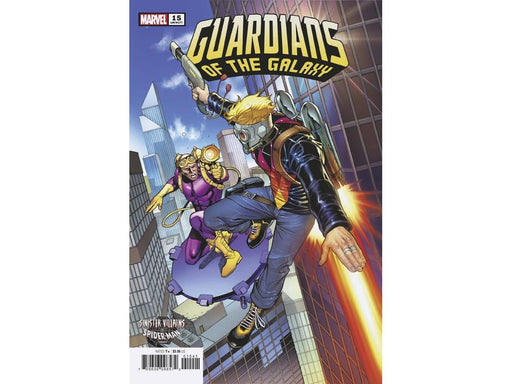 Comic Books Marvel Comics - Guardians Of The Galaxy 015 - Pacheco Spider-Man Villains Variant Edition (Cond. VF-) - 12271 - Cardboard Memories Inc.