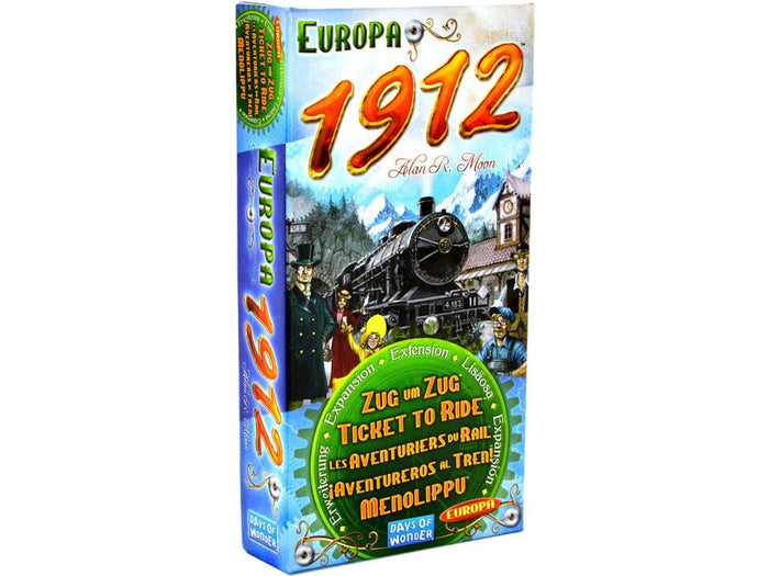 Board Games Days Of Wonder - Ticket to Ride - Europa 1912 - Cardboard Memories Inc.