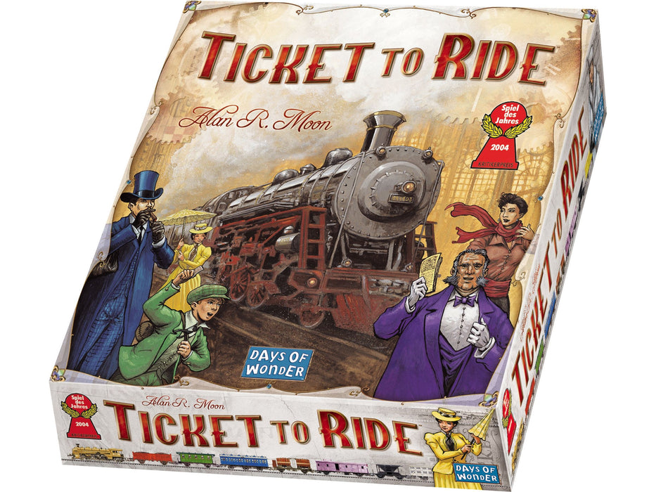Board Games Days Of Wonder - Ticket to Ride - Cardboard Memories Inc.