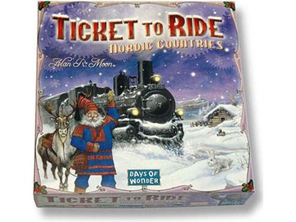 Board Games Days Of Wonder - Ticket to Ride - Nordic Countries - Cardboard Memories Inc.