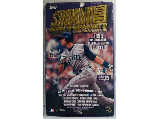 Sports Cards Topps - 1999 - Series 2 - Baseball - Stadium Club - Hobby Box - Cardboard Memories Inc.
