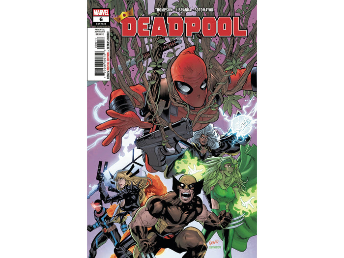 Comic Books Marvel Comics - Deadpool 006 (Cond. VF-) - 12191 - Cardboard Memories Inc.