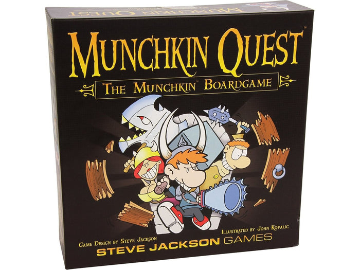 Board Games Steve Jackson Games - Munchkin Quest - The Munchkin Board Game - Cardboard Memories Inc.