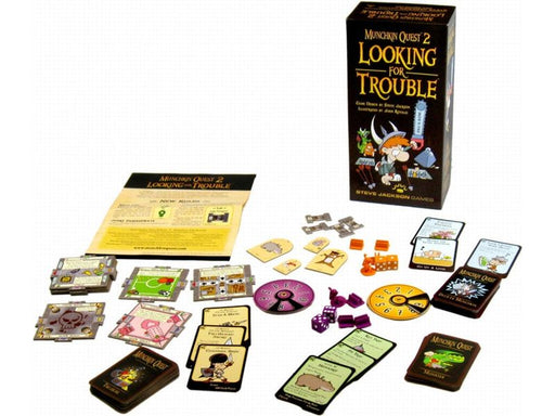 Board Games Steve Jackson Games - Munchkin Quest 2 - Looking for Trouble - Cardboard Memories Inc.