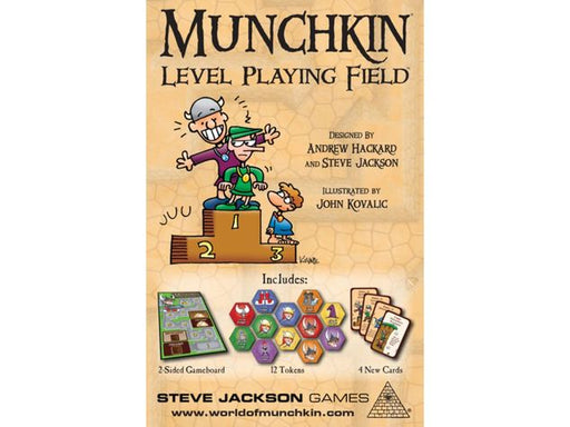 Board Games Steve Jackson Games - Munchkin - Level Playing Field - Cardboard Memories Inc.