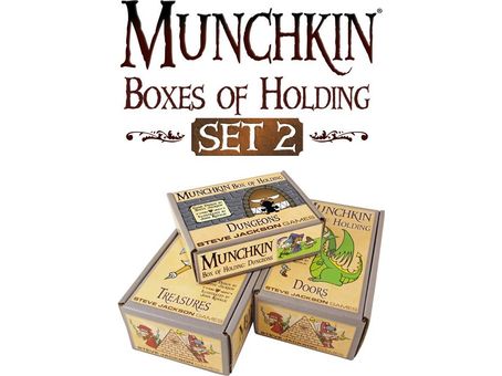 Card Games Steve Jackson Games - Munchkin - Boxes of Holding Set 2 - Cardboard Memories Inc.