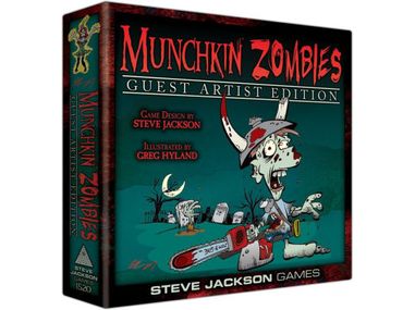 Card Games Steve Jackson Games - Munchkin Zombies - Guest Artist Edition - Cardboard Memories Inc.