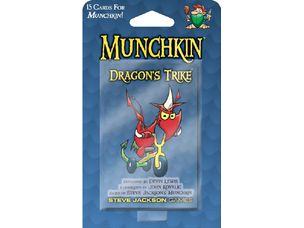 Card Games Steve Jackson Games - Munchkin - Dragon's Trike - Booster Pack - Cardboard Memories Inc.