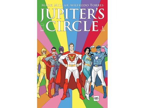 Comic Books Image Comics - Jupiter's Circle 001 D Cover (Cond. VF-) 5391 - Cardboard Memories Inc.