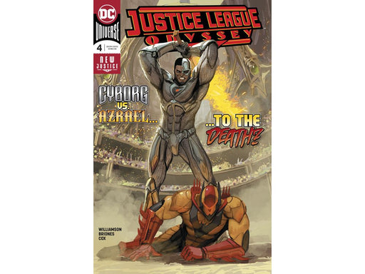 Comic Books DC Comics - Justice League Odyssey 004 (Cond. VF-) 5413 - Cardboard Memories Inc.