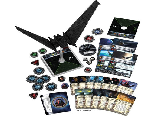 Collectible Miniature Games Fantasy Flight Games - Star Wars X-Wing Expansion Pack - Upsilon-Class Shuttle - Cardboard Memories Inc.