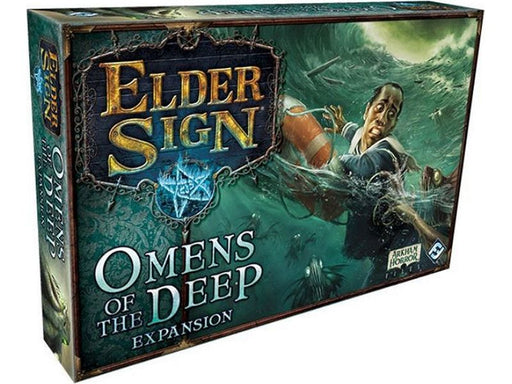 Board Games Fantasy Flight Games - Elder Sign - Omens of the Deep Expansion - Cardboard Memories Inc.