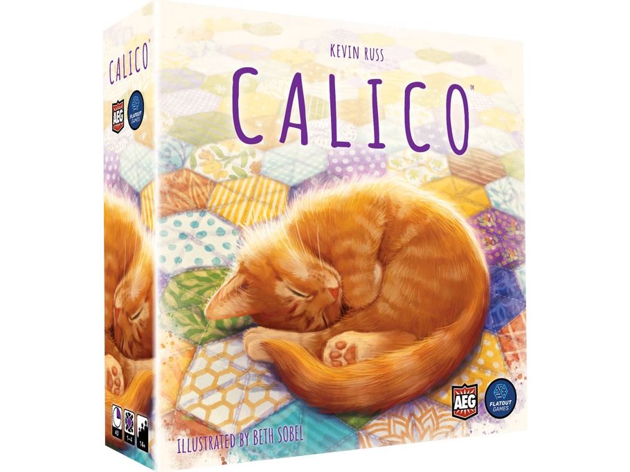 Board Games Alderac Entertainment Group - Calico - Cardboard Memories Inc.