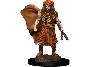 Role Playing Games Wizards of the Coast - Dungeons and Dragons - Icons of the Realms - Human Druid Male - Premium Figure - 93031 - Cardboard Memories Inc.