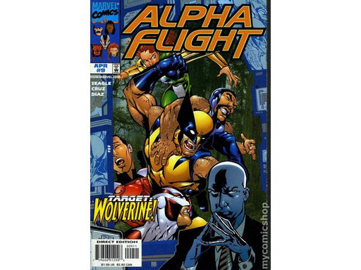 Comic Books Marvel Comics - Alpha Flight (1997 2nd Series) 009 - 7612 - Cardboard Memories Inc.