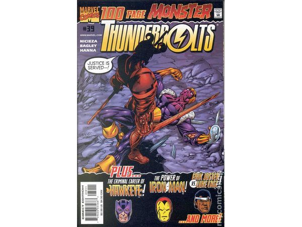 Comic Books Marvel Comics - Thunderbolts (1997) 039 (Cond. FN) - 16102 - Cardboard Memories Inc.